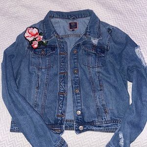 Embroidery Jean Jacket